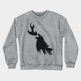 Kaiju on fire Crewneck Sweatshirt